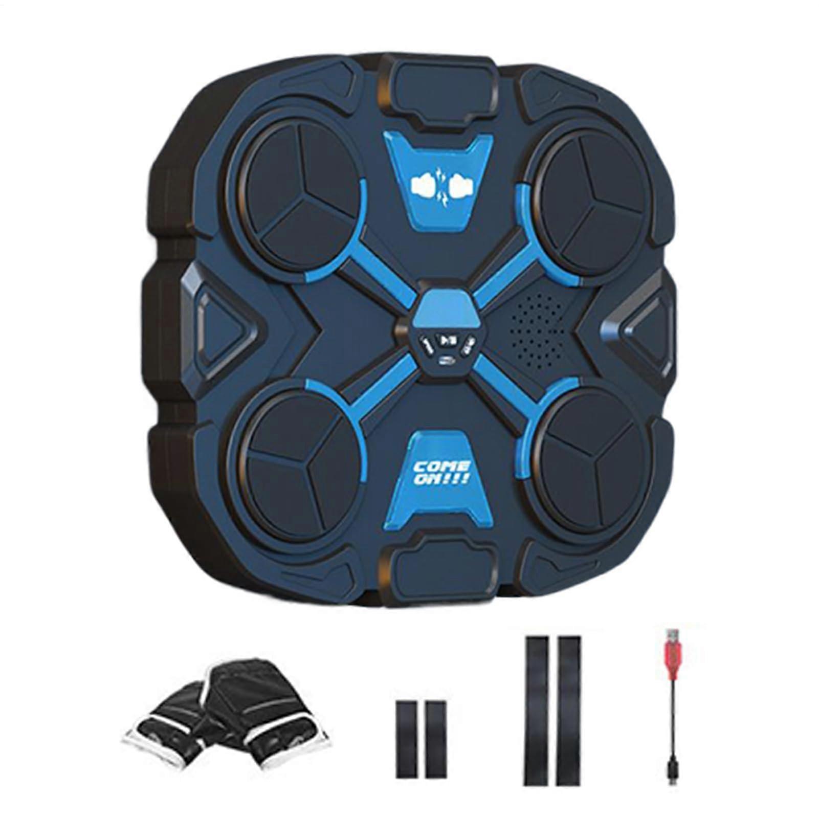Smart Music Boxing Machine, Wall-Mountable Electronic Punching Pad, 28 Cm And 32 Cm, For Adults And Kids