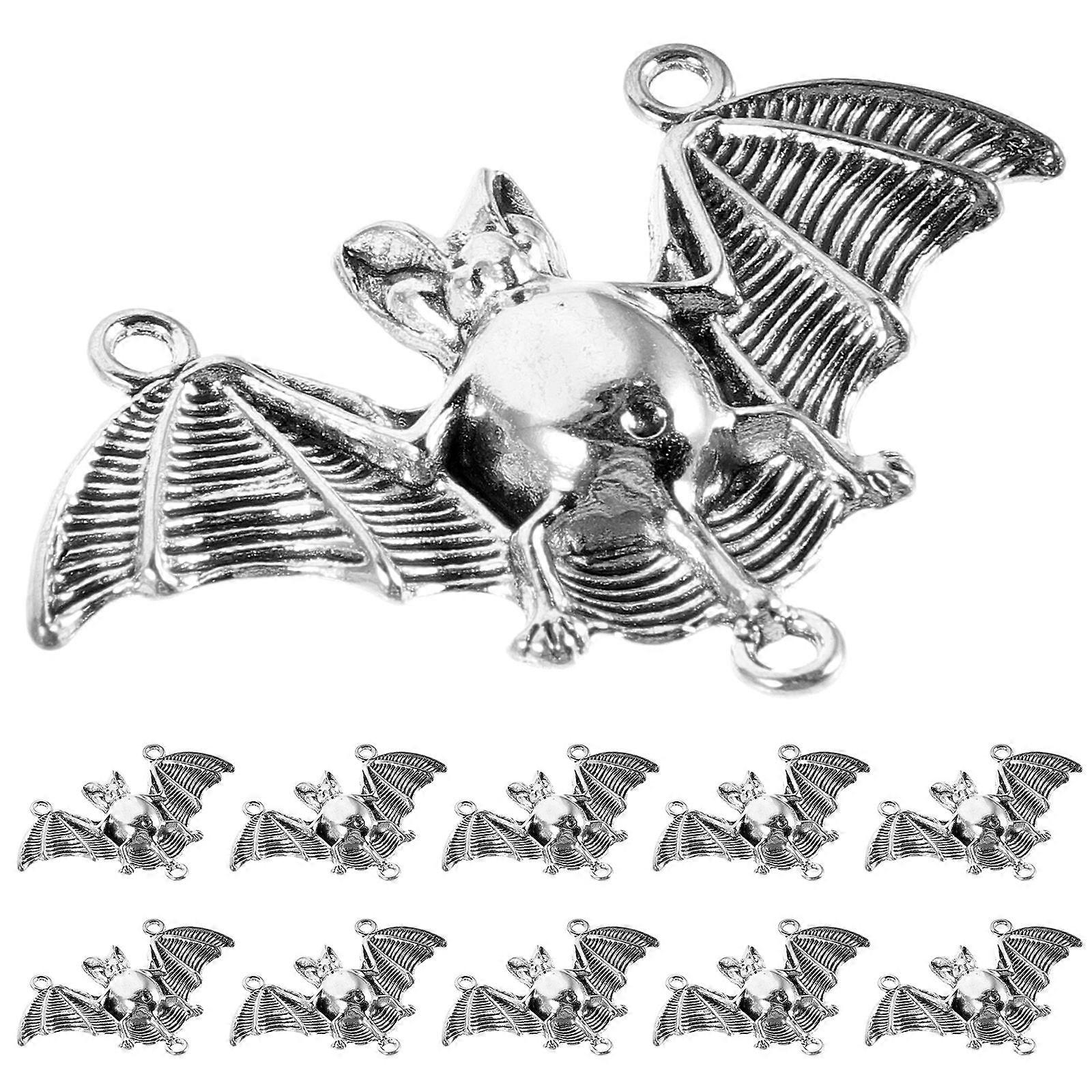 Bat Charms for Bracelets, Alloy Pendants Adding Charm to Custom Jewelry