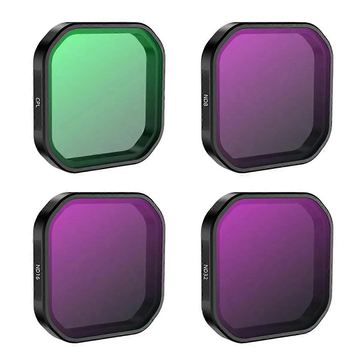 Len Filters for Pro 2 Camera CPL ND8/16/32/64 Neutral Density Lens Set Quick Release Photography Ac