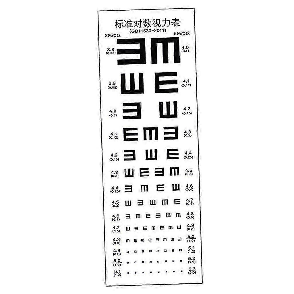 Standardized PVC Visual Testing Table For The School Home