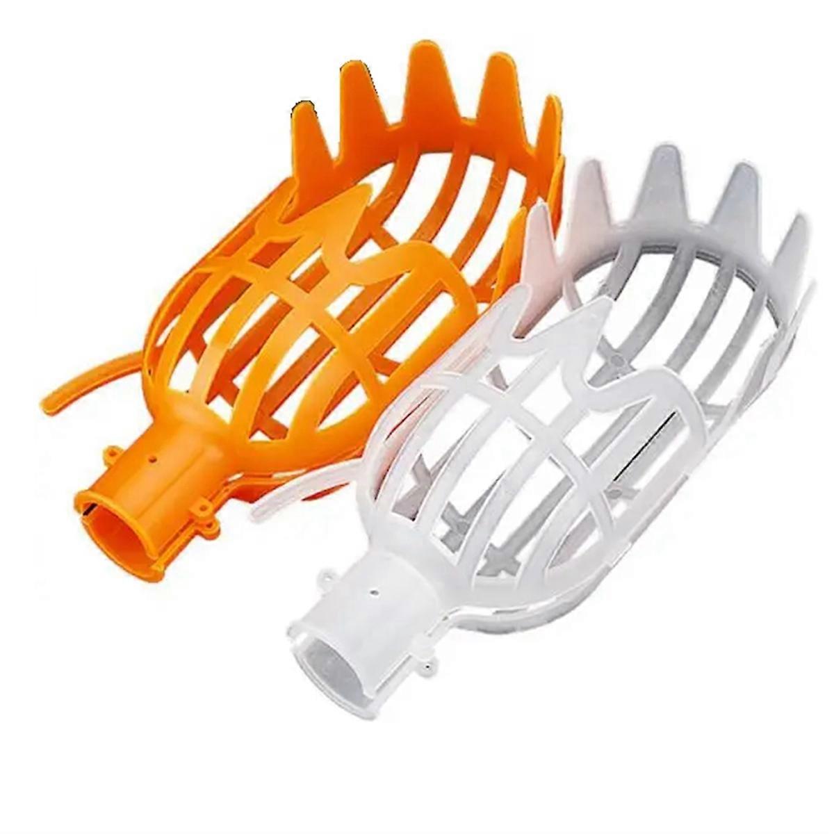 2PCS Basket Fruit Picker Head Plastic Fruit Picking Tool