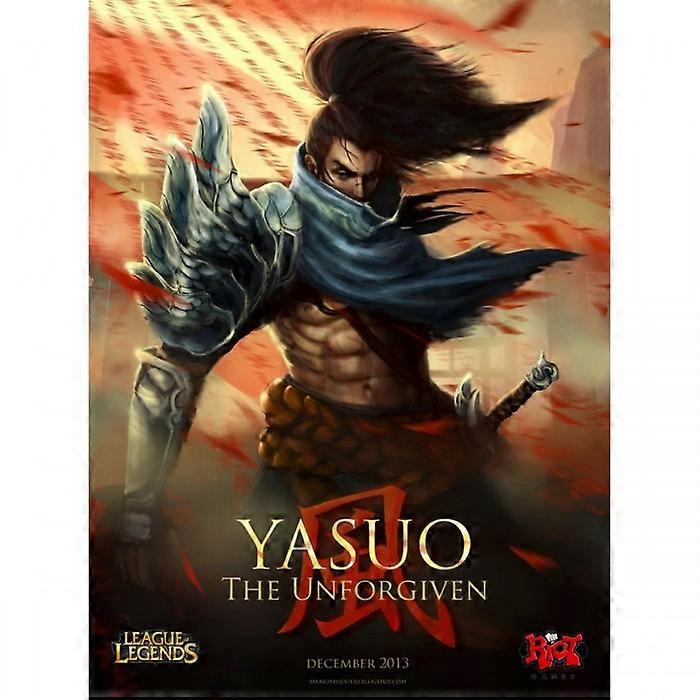League Of Legends Yasuo Framed Poster