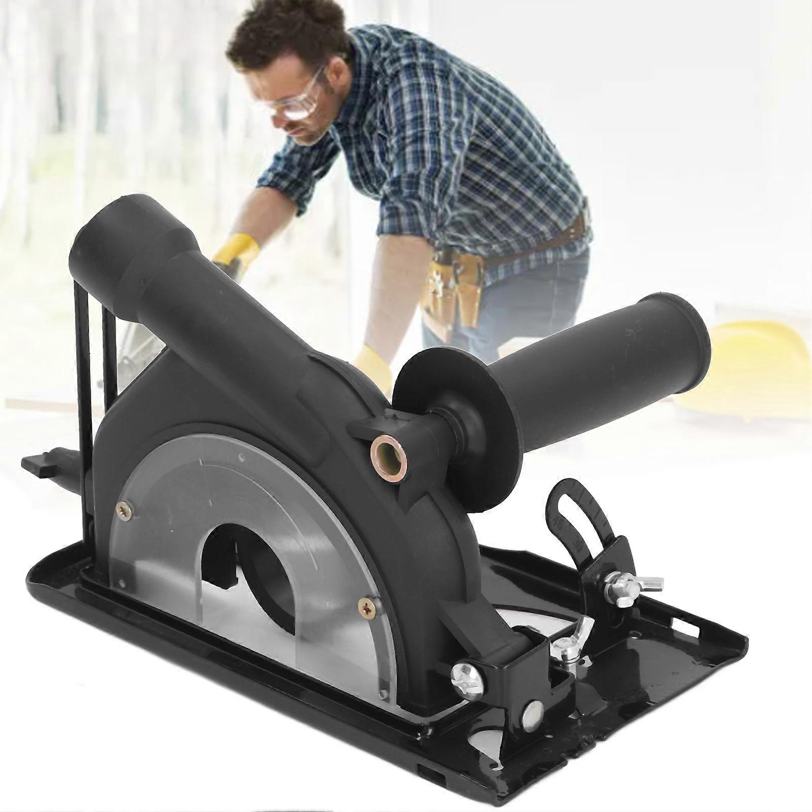 Cubierta protectora del soporte de corte para amoladora angular Cubierta protectora de amoladora angular ajustable para molino angular de 100 a 125 mm Juego 4 