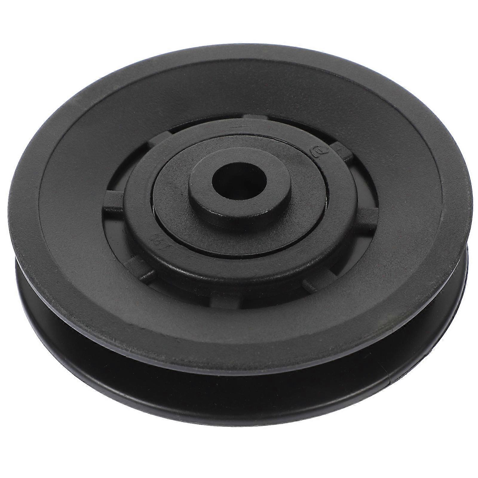 Flexible Gym Equipment Part 90mm Nylon Pulley Wheel For Fitness Enthusiasts 1Pack