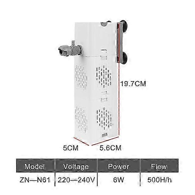 Silent Wave Maker Water Pump for Aquariums, 220V Submersible Air Pump Suitable for Fish Tanks and Aquarium Filters
