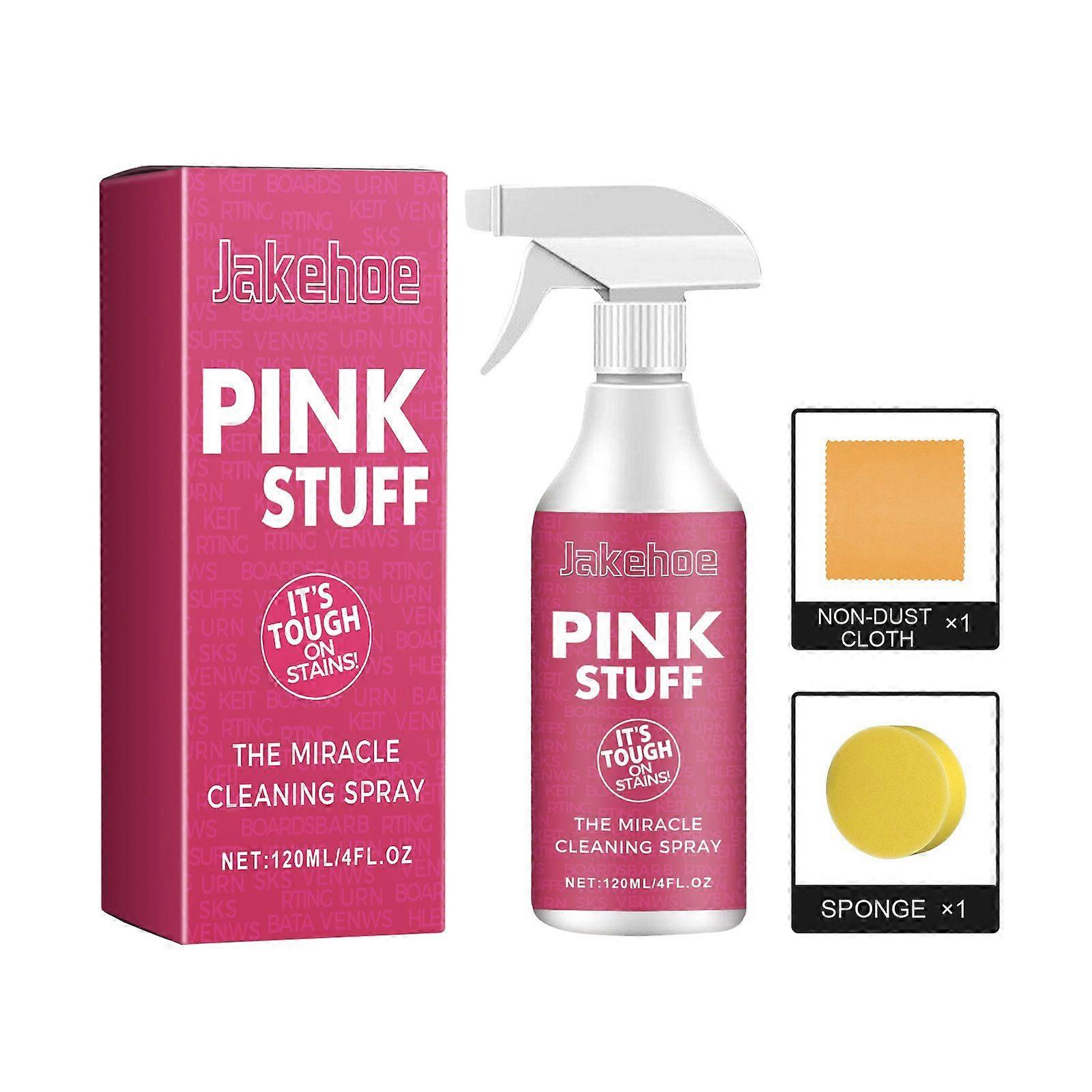 The Pink Stuff - بخاخ التنظيف المعجزة ، منظف النوافذ والزجاج ، الحل النهائي لتنظيف المنزل ، منظف لجميع الأغراض للمطابخ والحمامات