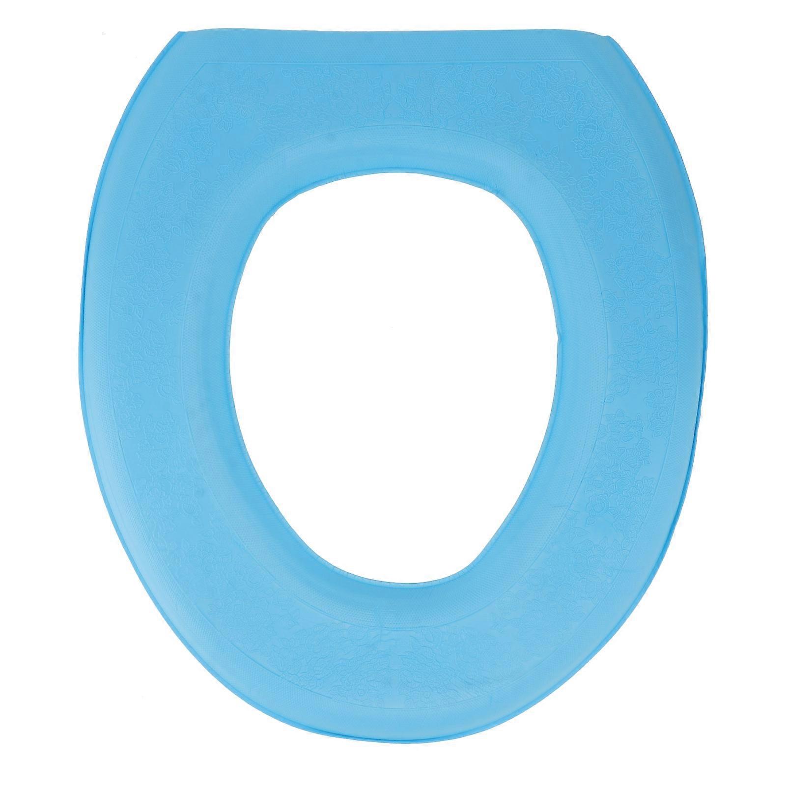Bathroom Waterproof Pad Sky-blue Home Use Cut-to-Fit 1Set