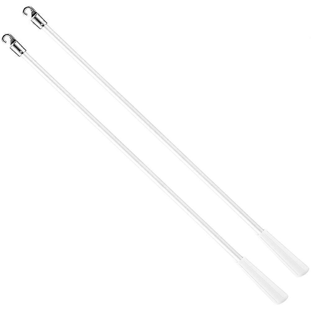 2pcs Vertical Blind Tilt Wand with Ergonomic Handle – Easy Installation, Adjustable Light & Temperature Control for Window Blinds