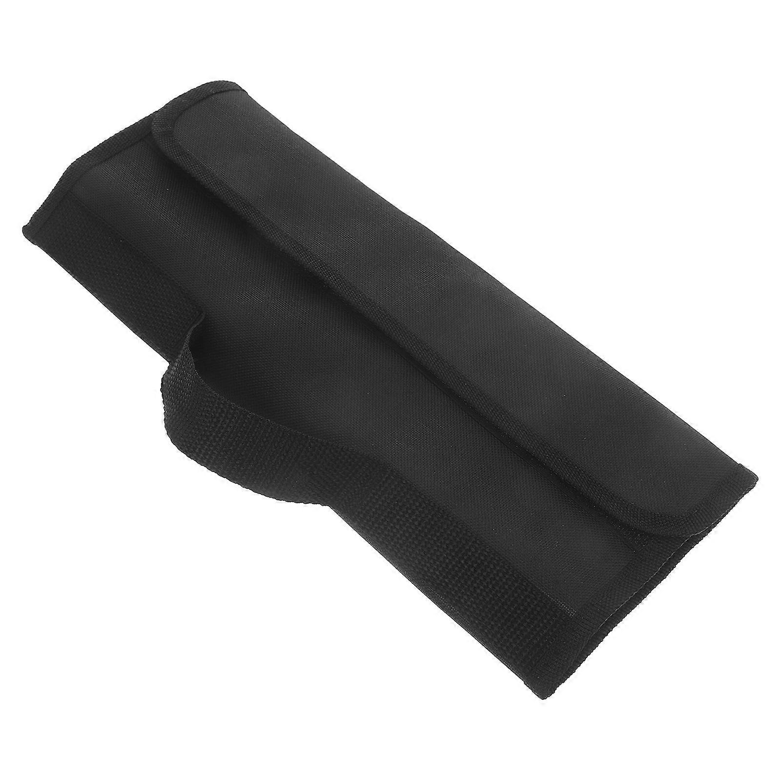 Oxford Cloth Cutlery Roll Up Pouch with Internal Partition – Reusable Storage Bag for Traveling Chefs and Professionals