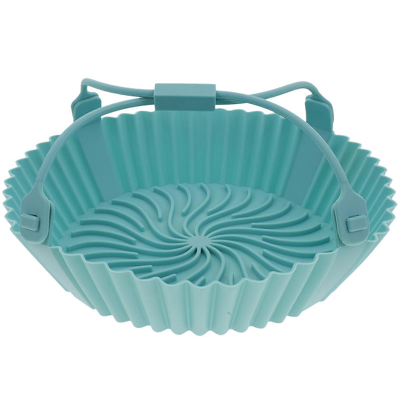 Air Fryer Silicone Liners Round Non-Stick Heat-Resistant Reusable 20X20X4.5CM 1Pack