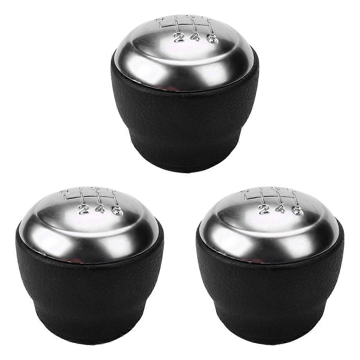 6 Speed Car Mt Leather Gear Shift Knob for K5