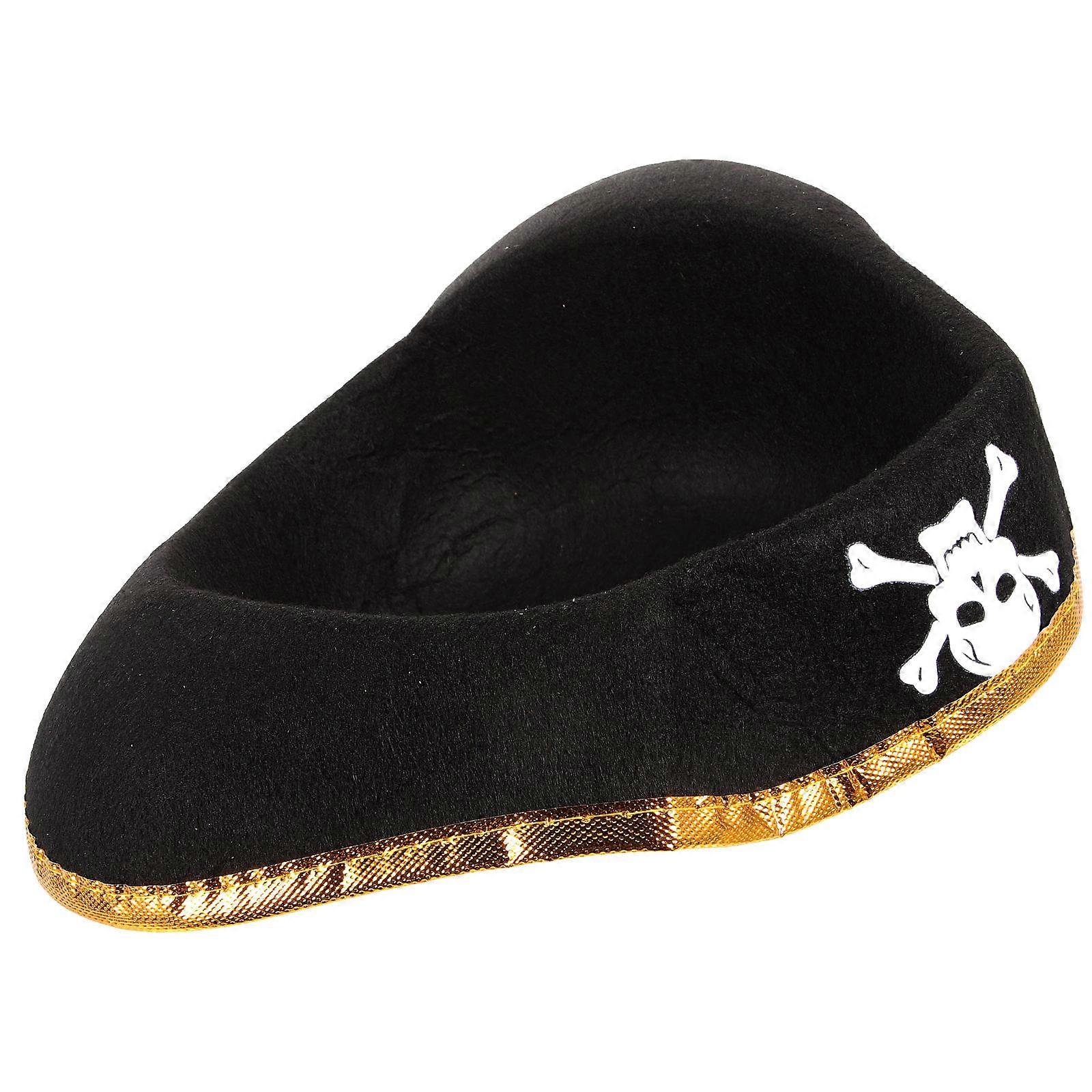 Cosplay Pirate Theme Skull Printed Hat for Masquerade Ball 1Pc