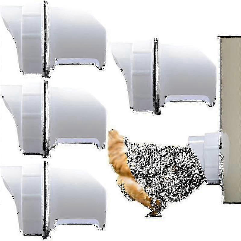 مجموعة من 5 منافذ مغذية للدواجن مقاومة للمطر