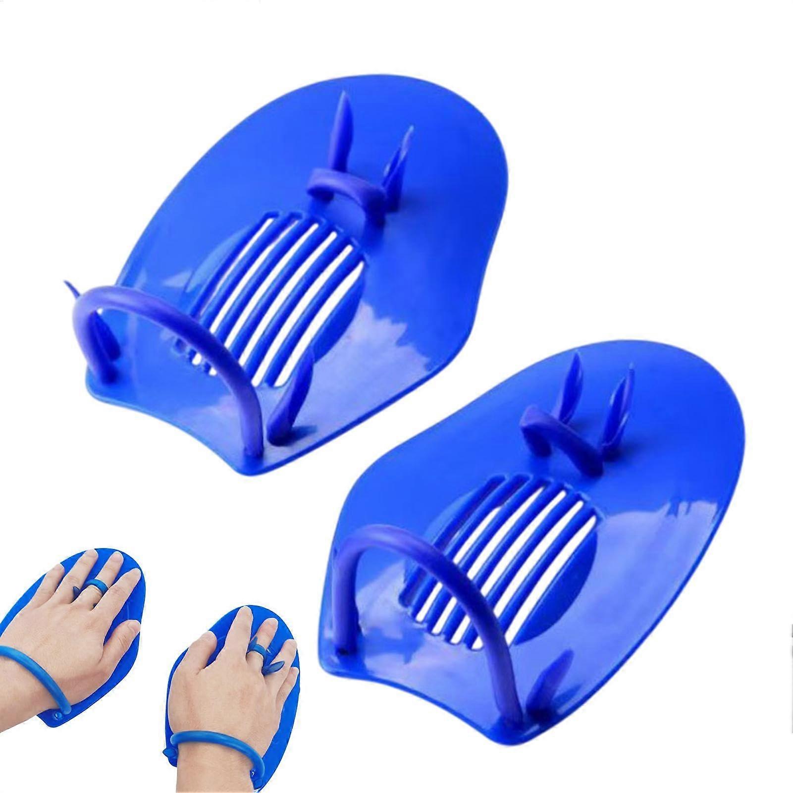 Swimming Hand Paddle Adjustable Straps for Pool, Water Training