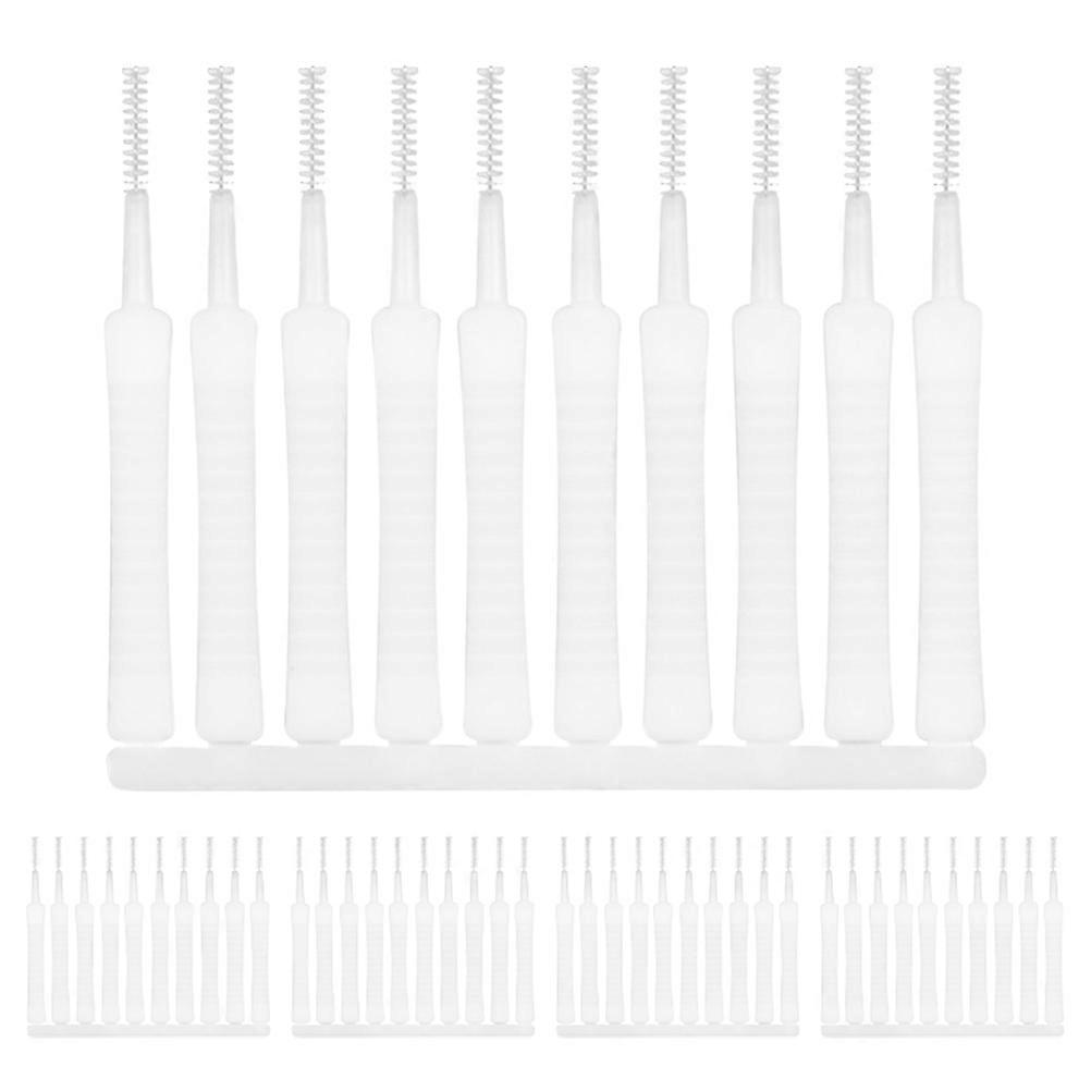 Household Shower Hole Brush Nylon Deep Cleaning For General Users 50Pcs