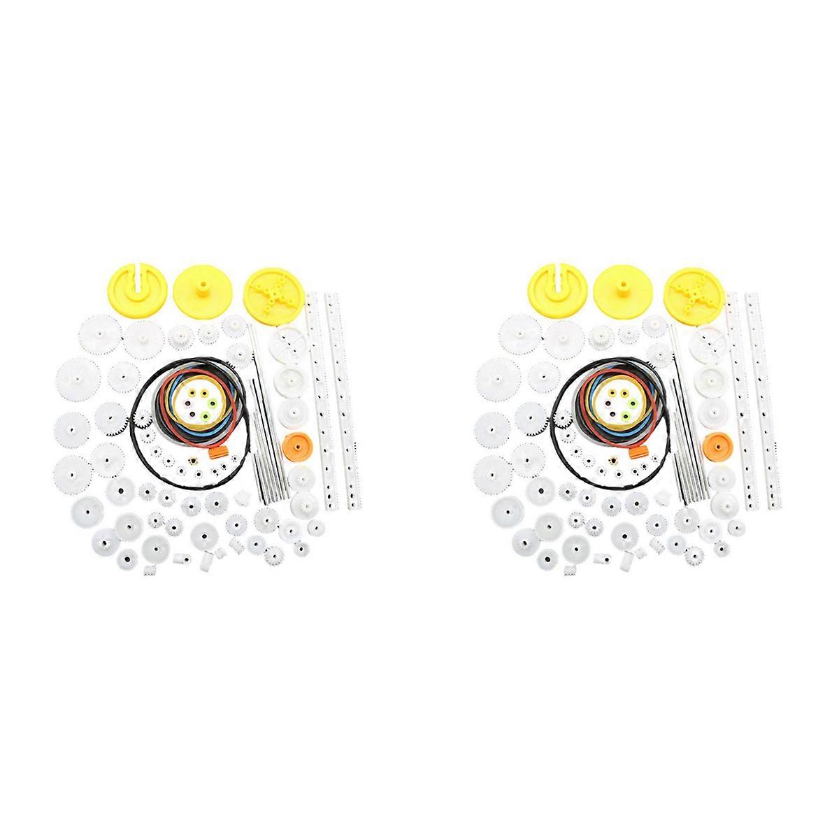 82PCS/Set Gear Package Kit DIY Gear Assortment Accessories Set