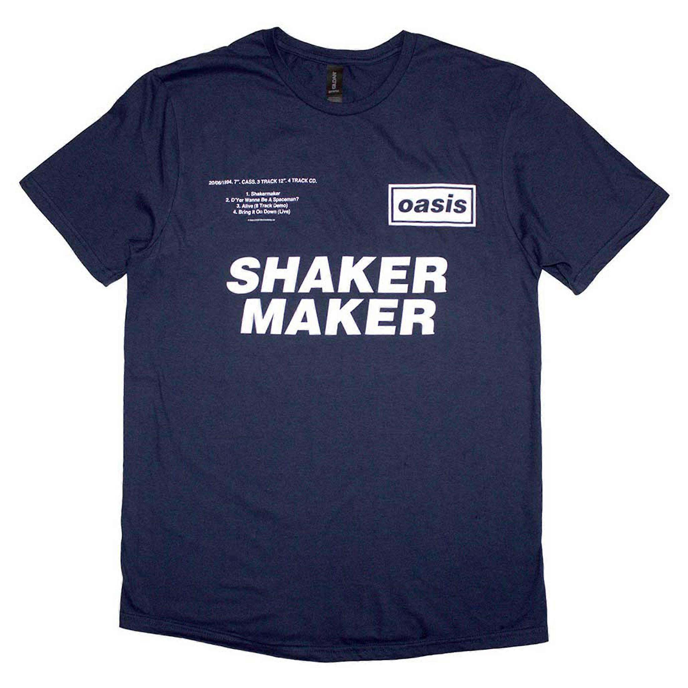 Oasis Shakermaker Tracklist T Shirt