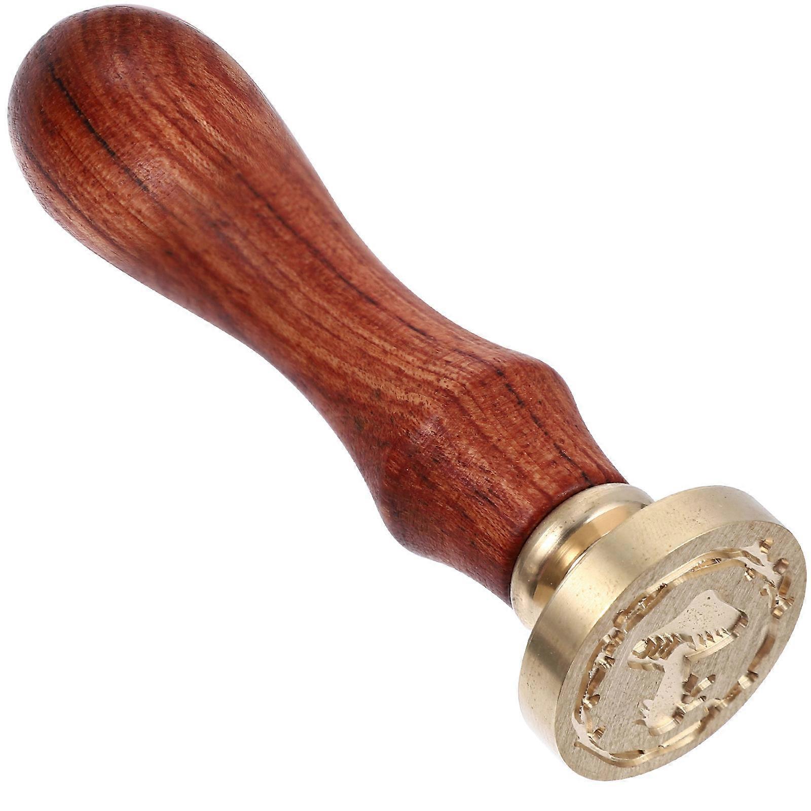 Letter Seal Wax Seal Stamps Mushroom Wreath Vintage For Envelopes Invitations Wedding 2.4X8.8CM 1Pcs