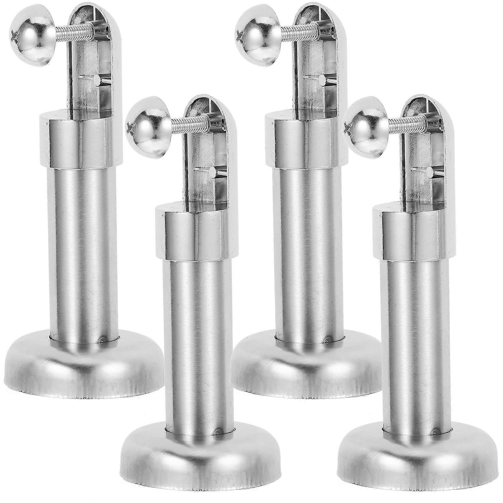 Bathroom Partition Hardware Toilet Partition Support Modern Design Home Bathrooms 4Pcs