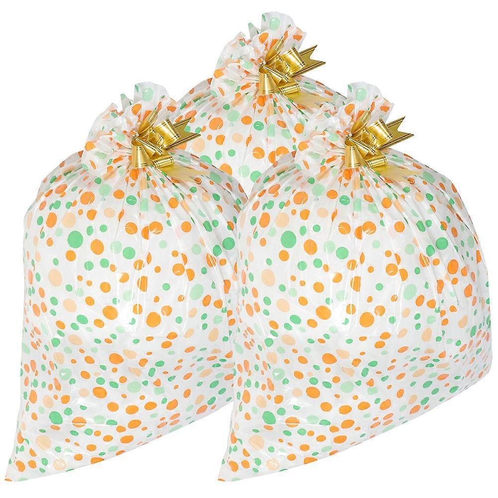 3pcs Extra Large Gift Bags with Carry Handles for Birthdays, Holidays, and Events – Durable, Water Resistant Storage for Big Presents