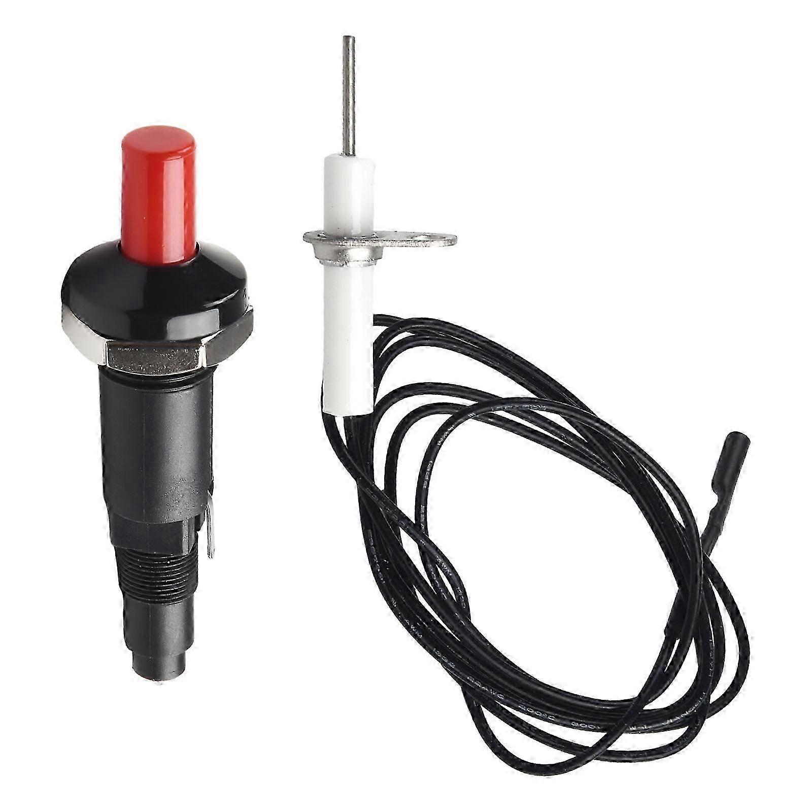 2025 Latest Model 1PC Piezo Spark Ignition Set With Cable Long Push Button