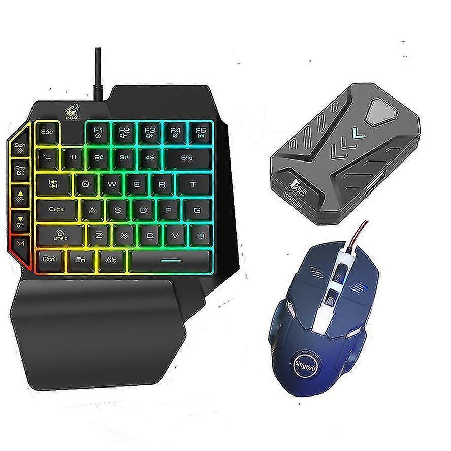 Mix + k15 لوحة المفاتيح + الماوس St02 لوحة مفاتيح لعبة الجوال ومحول الماوس ، Pubg / Call of Duty Controller Converter سلكي / لاسلكي لنظام Android / (iOS أقل من 1