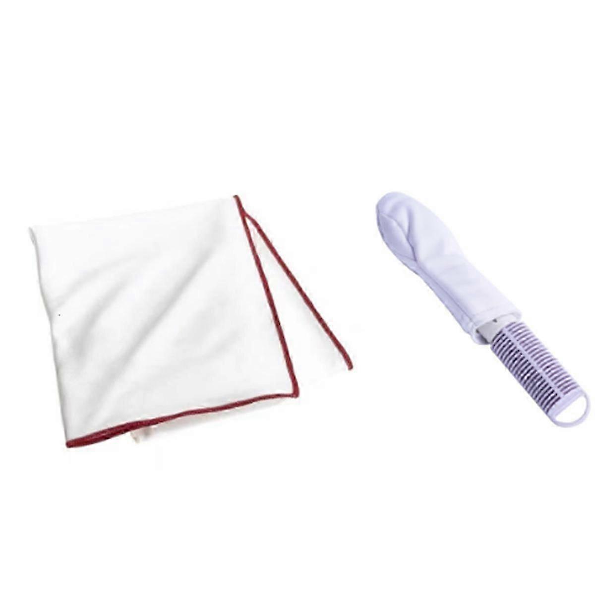 ワイングラス研磨布2枚セット-無料のクリーニング、A