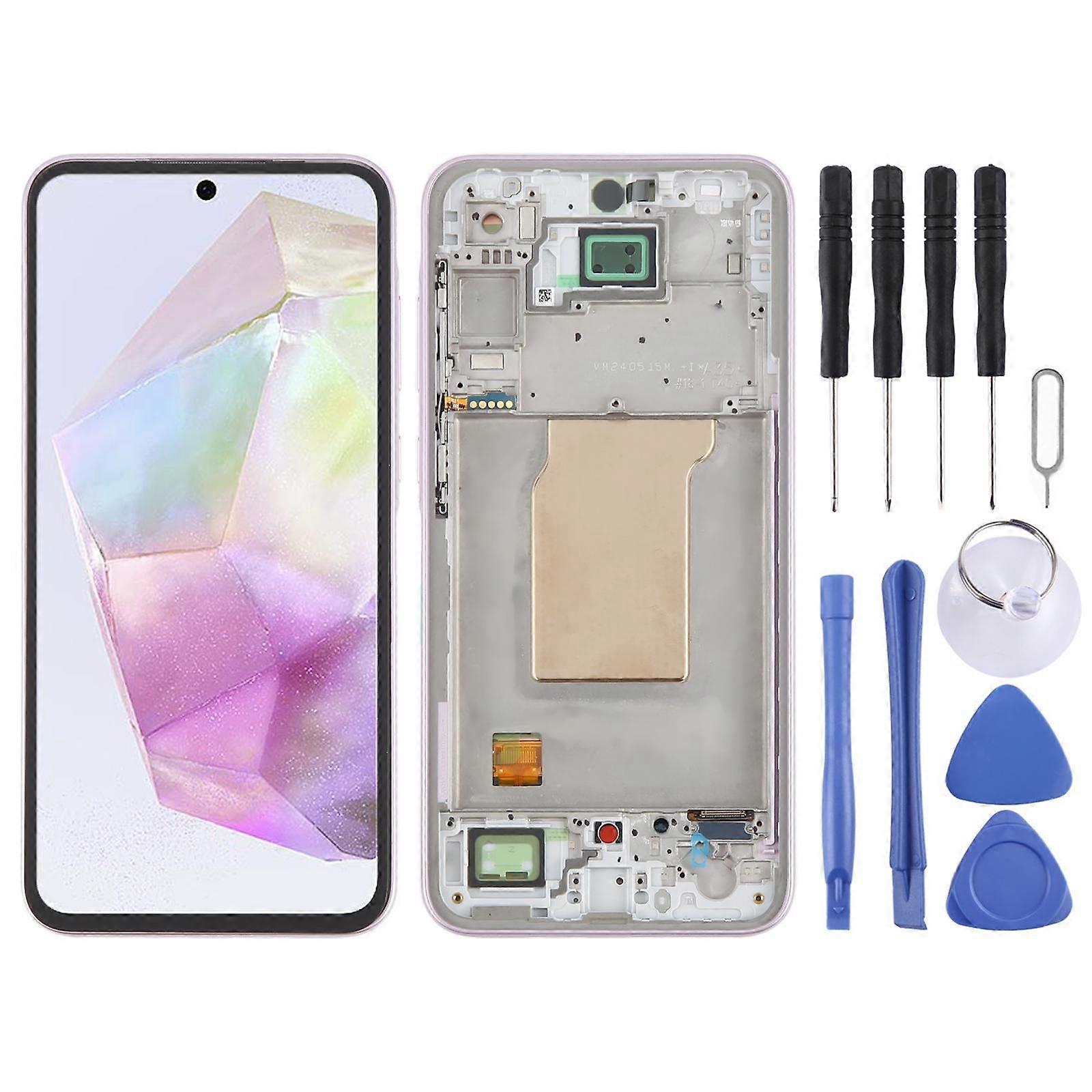 For Samsung Galaxy A35 LCD Screen with Frame