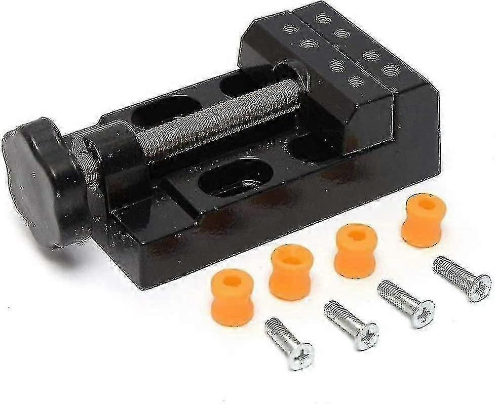 Mini Vise with Clamp - Drill Press Vise Clamp Table Bench Vise for Jewelry