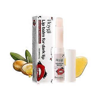 Hoygi Pale Black Lippenbalsam, Lippenpflege, gegen trockene, rissige und abgestorbene Haut, spendet Feuchtigkeit und lässt schwarze Lippenfältchen verblassen