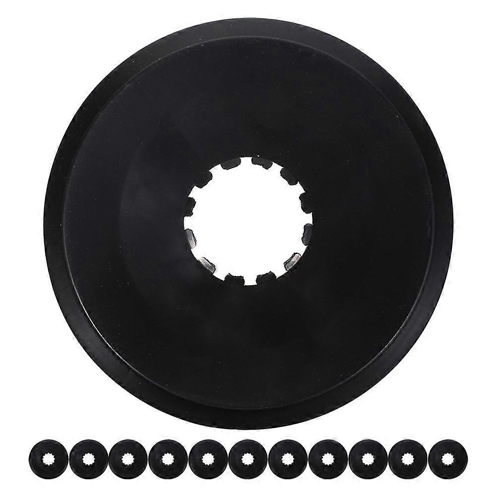 Bicycle Flywheel Guard Covers Protective Function Circular Design For Mountain Biking 12Set