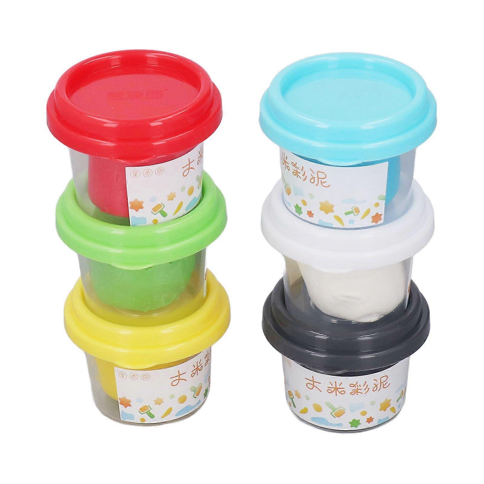2025 dernier modèle 6pcs enfants pâte à modeler comestible grade toner riz inodore