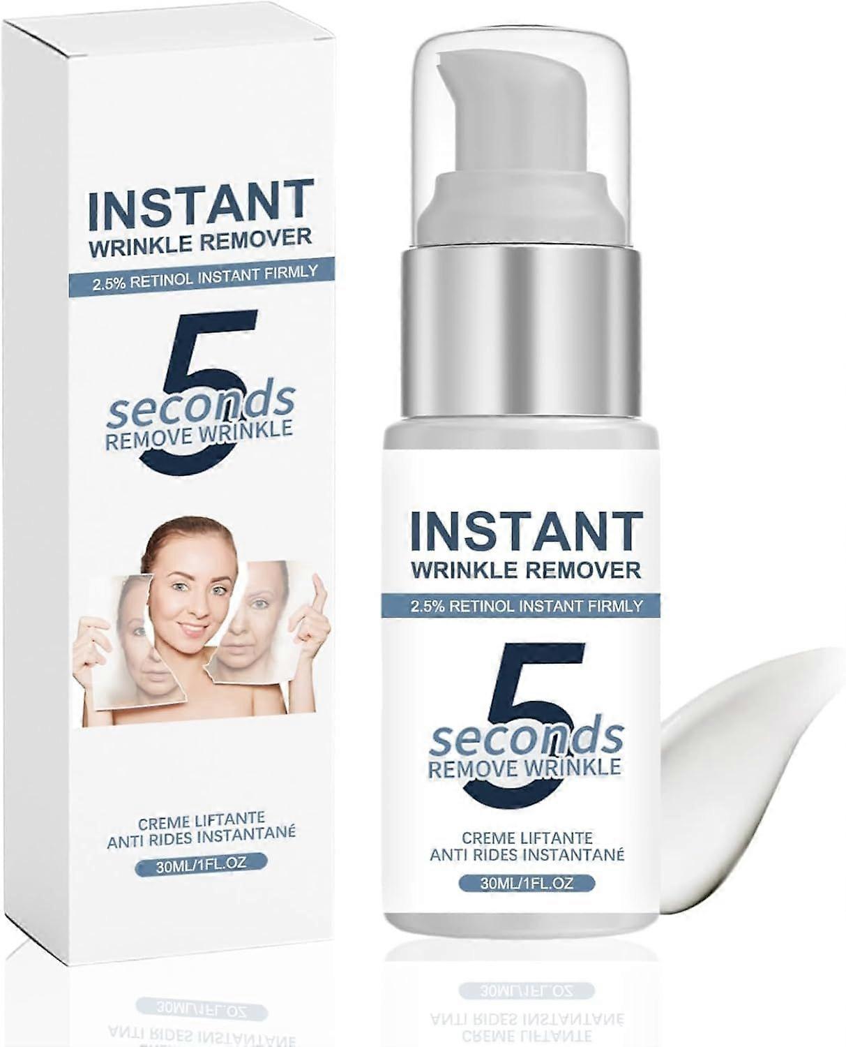 5 Second Retinol Anti-Wrinkle Cream for Face, Instant Anti-Wrinkle Lifting Cream, Instant Lift Plus, Multi-Effect Anti-Wrinkle, Moisturizing Face Crea