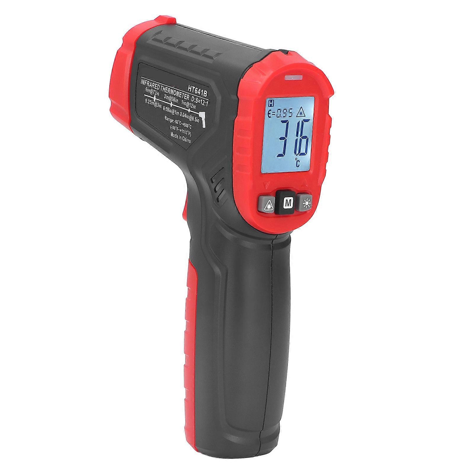 HT641B Infrared Thermometer High Accuracy Non Contact Temperature Measurement Tool for Industry