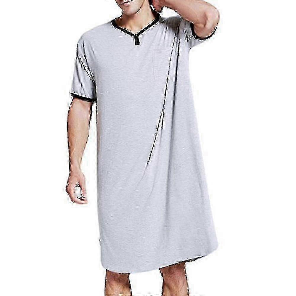 Men's Pajama Set - Soft Nightgown For Relaxed Sleepwear
