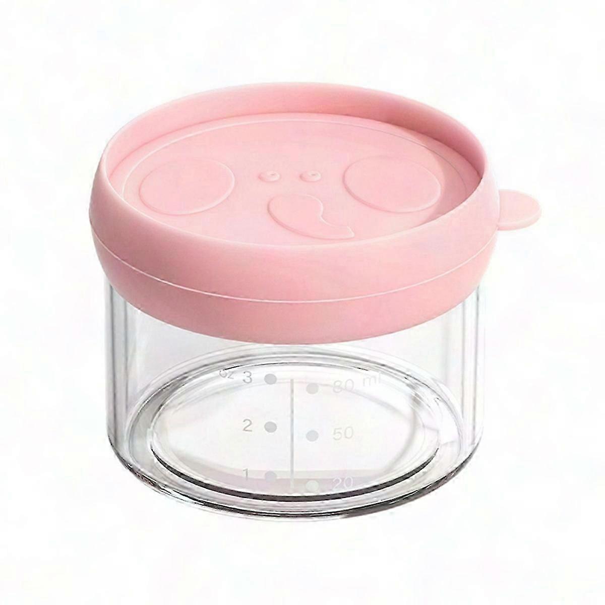 Glass Baby Food Storage Set with Lids for Snacks