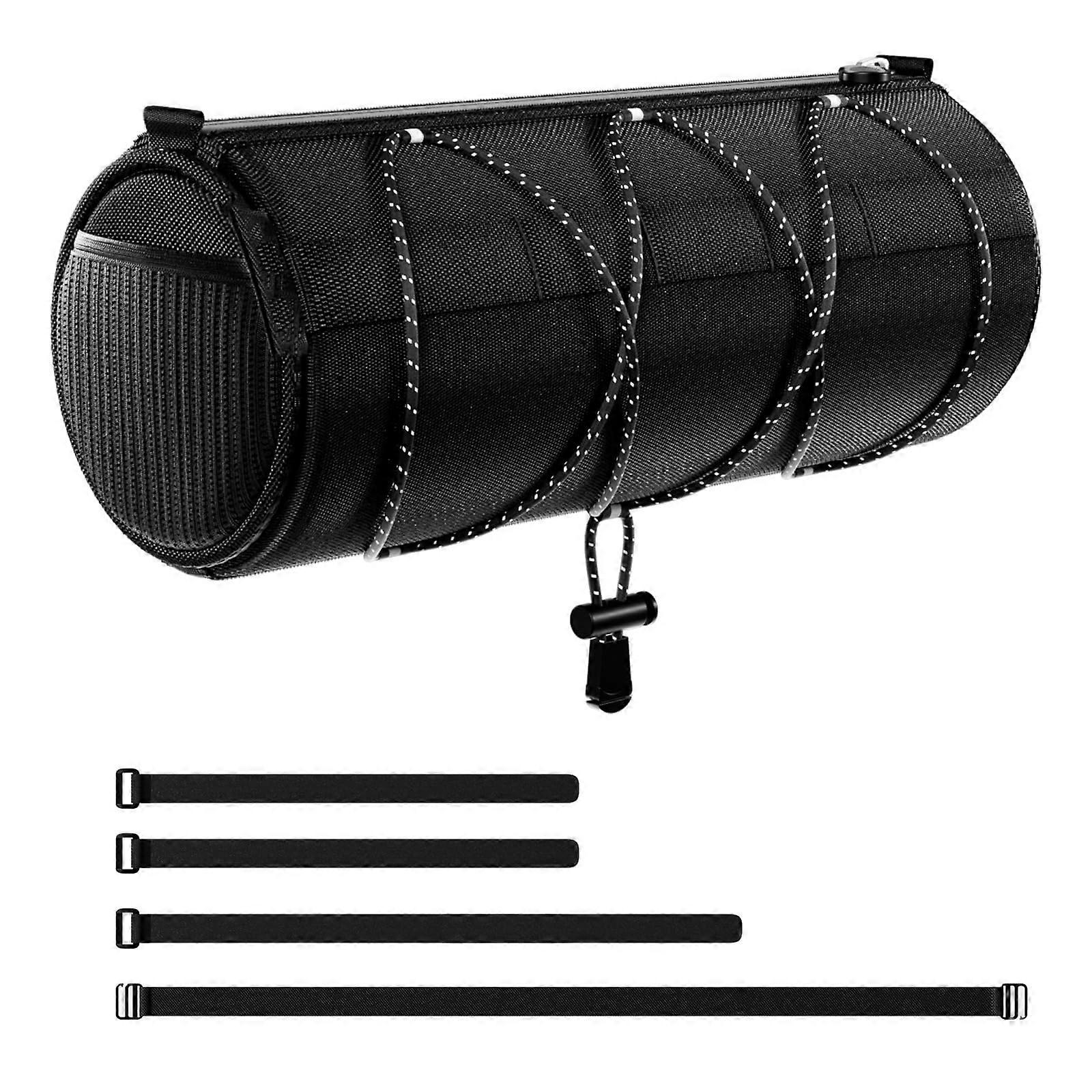 Waterproof Bicycle Frame Bag, Large Capacity Top Tube & Down Tube Pouch, Compatible with Most Bikes, Durable Material