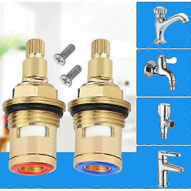 Ceramic disc tap cartridges for Ki with solid brass screws