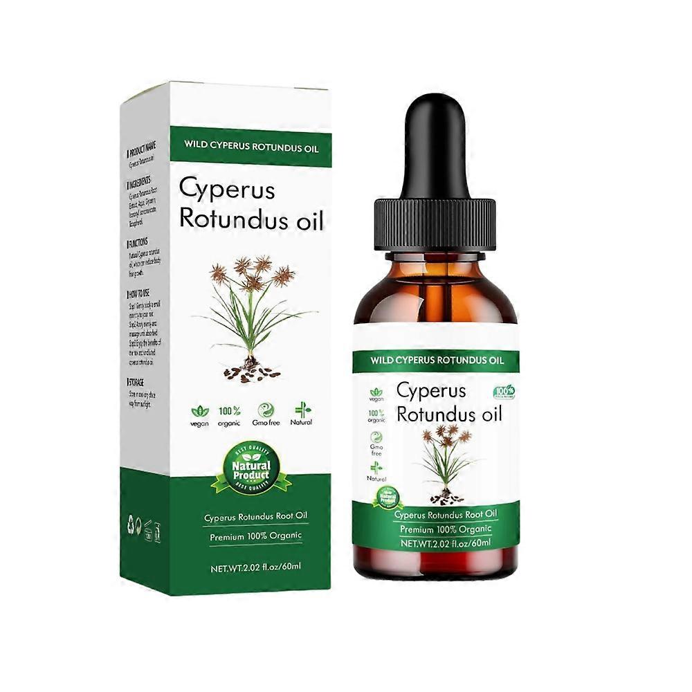 زيت Cyperus Rotundus - زيت قبرصي 100٪ زيت عشب الجوز الطبيعي لتقليل نمو شعر الجسم ، وإزالة البشرة الناعمة والشعر ، والترطيب والتهدئة