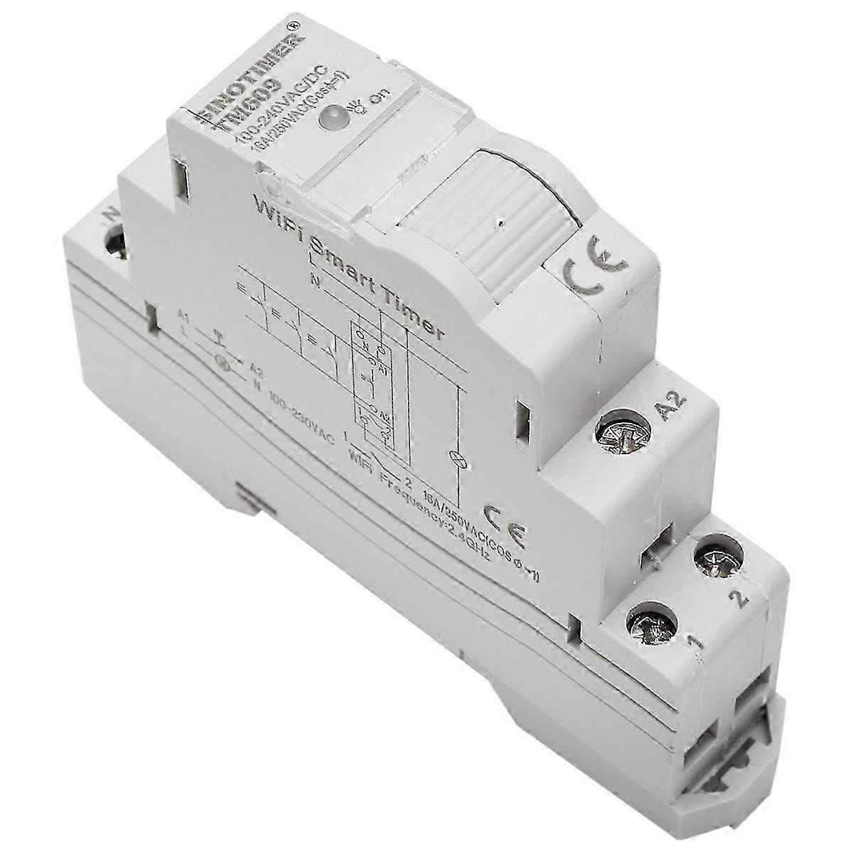 SINOTIMER TM609 WiFi Smart Timer Switch Tuya APP Fjärrkontroll Trådlös nedräkningstidsbrytare Hem