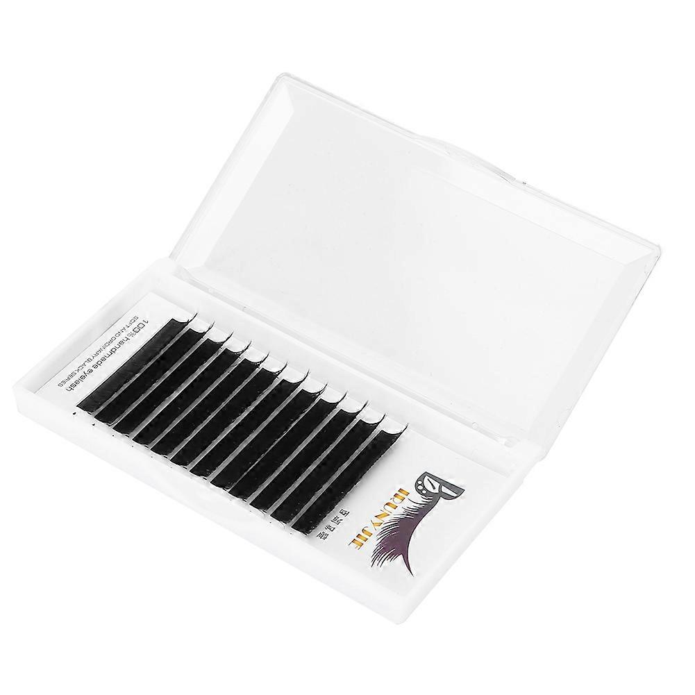 0.05mm V shaped Dense False Eyelashes Eyelash Extension Grafting False Lashes (C Type)(11mm )
