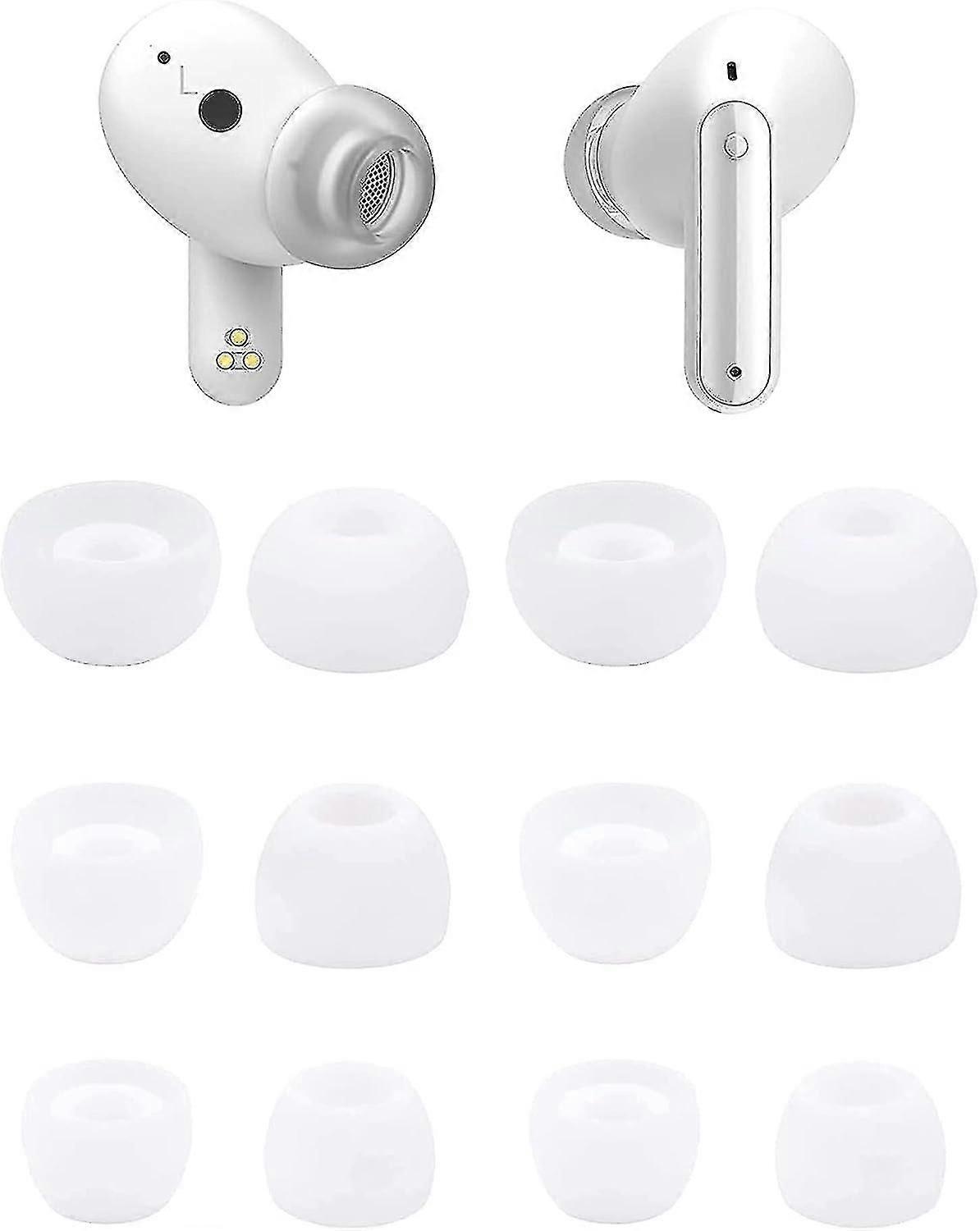 Ear Tips Compatible With Lg Tone Free Fp9 6 Pairs S/m/l Sizes Replacement Soft Silicone Earbuds Tips Eartips Compatible With Lg Tone Free Fp5 Fp8 Fp9