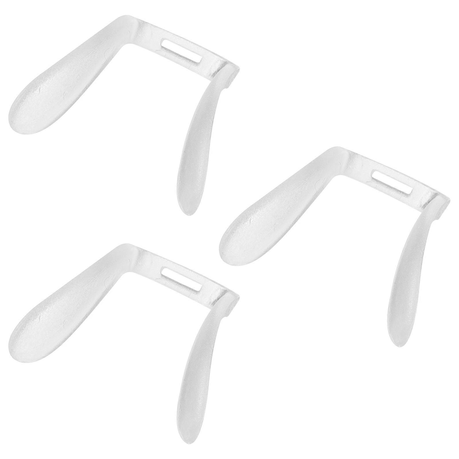 Nose Pad Nose Cushions for Glasses Replacement 3Pcs Comfortable Plastic Pads