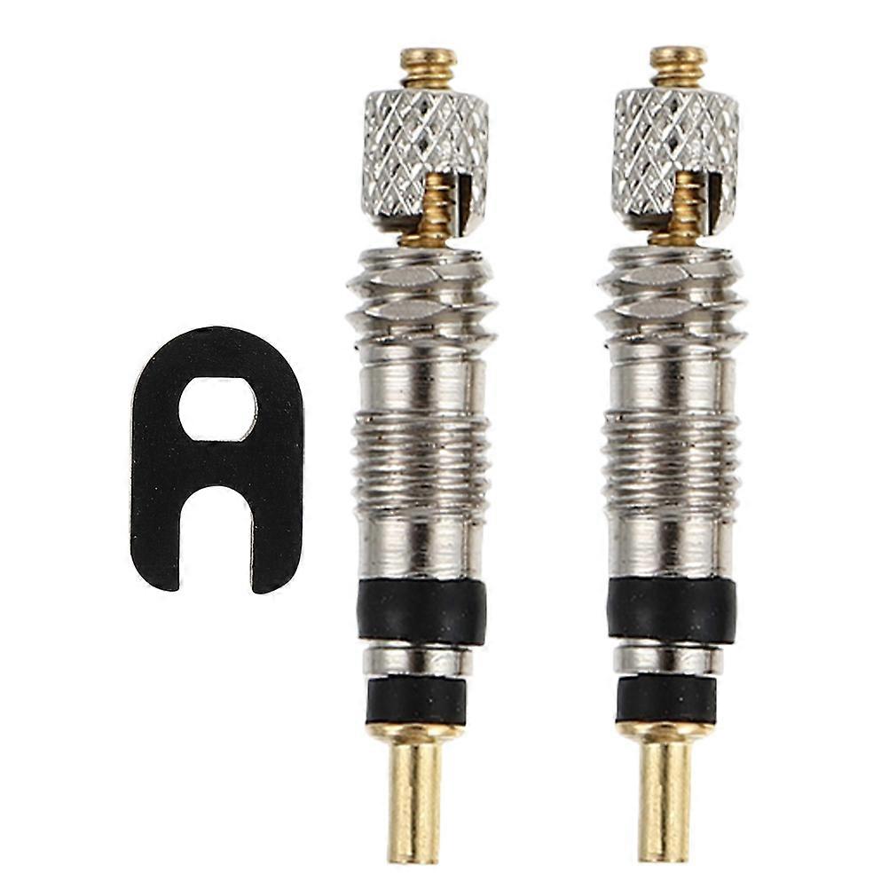 Tubeless Valve Stem Presta Valve Core Kit For Tire Maintenance With Sealing And 2Pcs