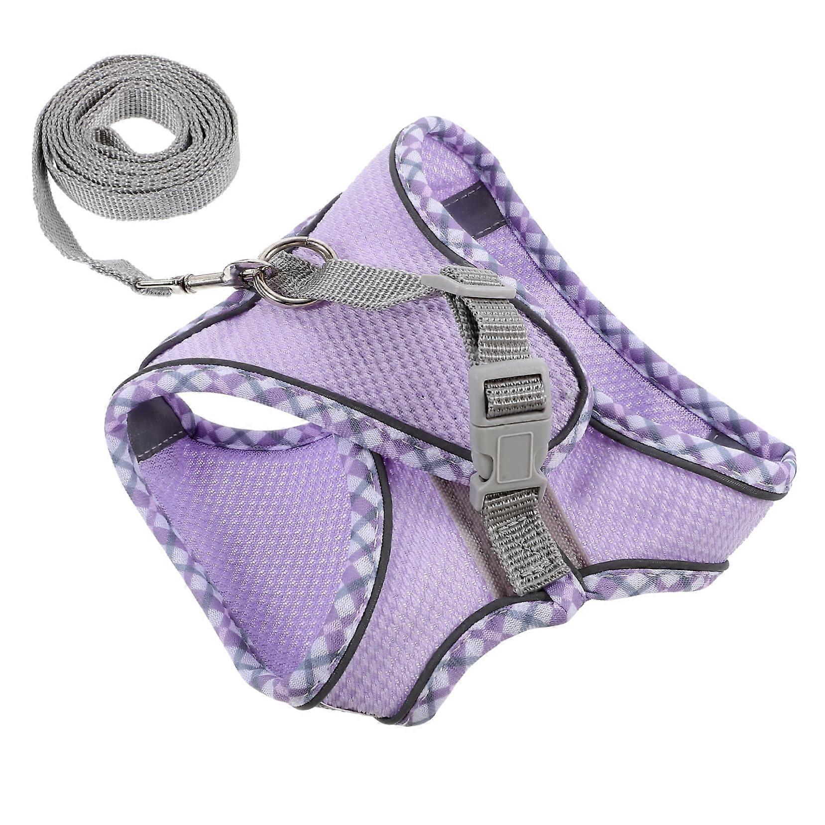 Cat Leash Vest and Dog Harness Set, Adjustable Small to Large Pet Harness, Durable Puppy Accessories in Multiple Colors