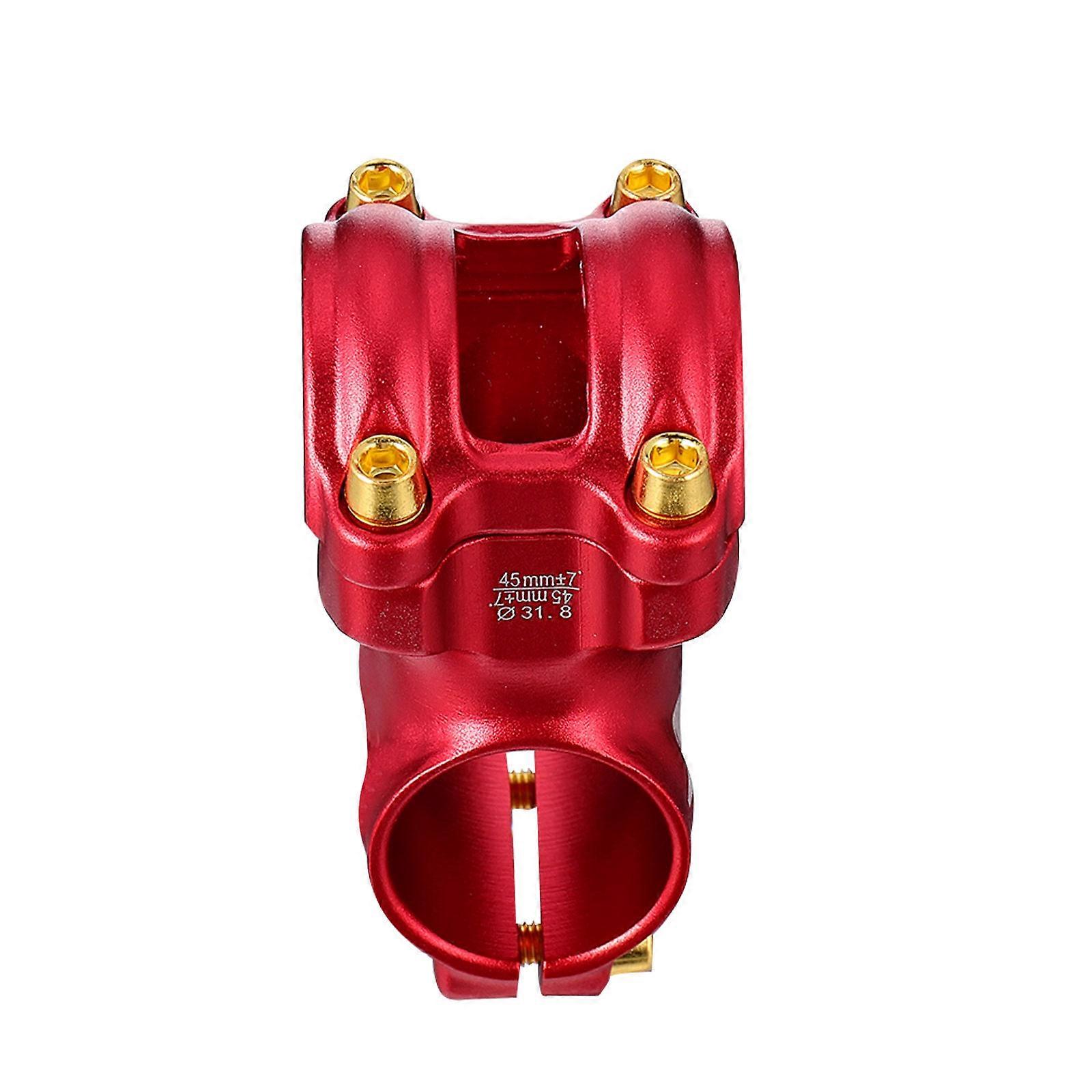 Bike Handlebar Riser with Durable Aluminium Alloy Material Red Color for Bike Use 6.3 Inches