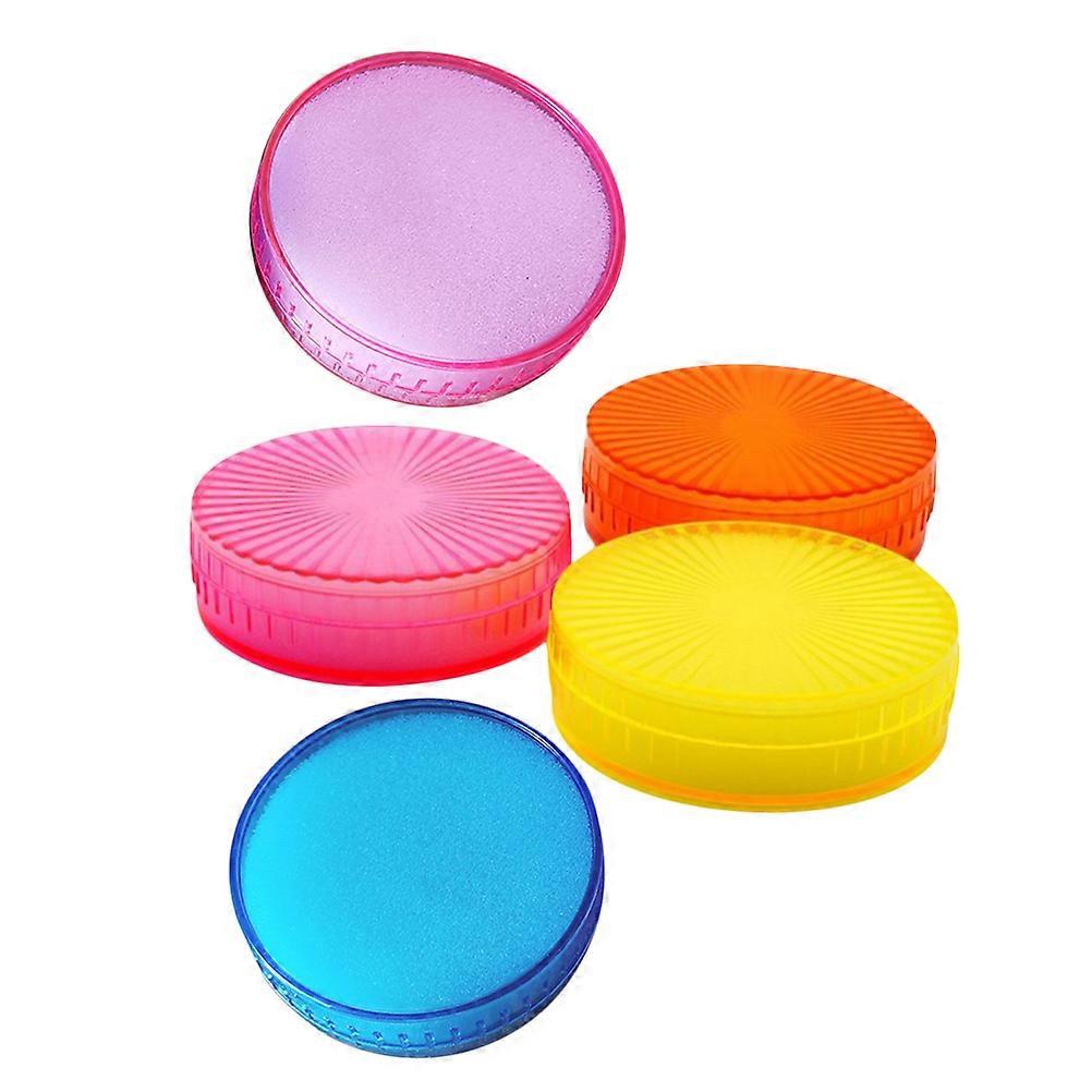 5pcs Sponge Moistener for Cash Counting, Document Sorting, Finger Moistening Tool for Office and Bank Use, Quick Absorption and Easy to Clean