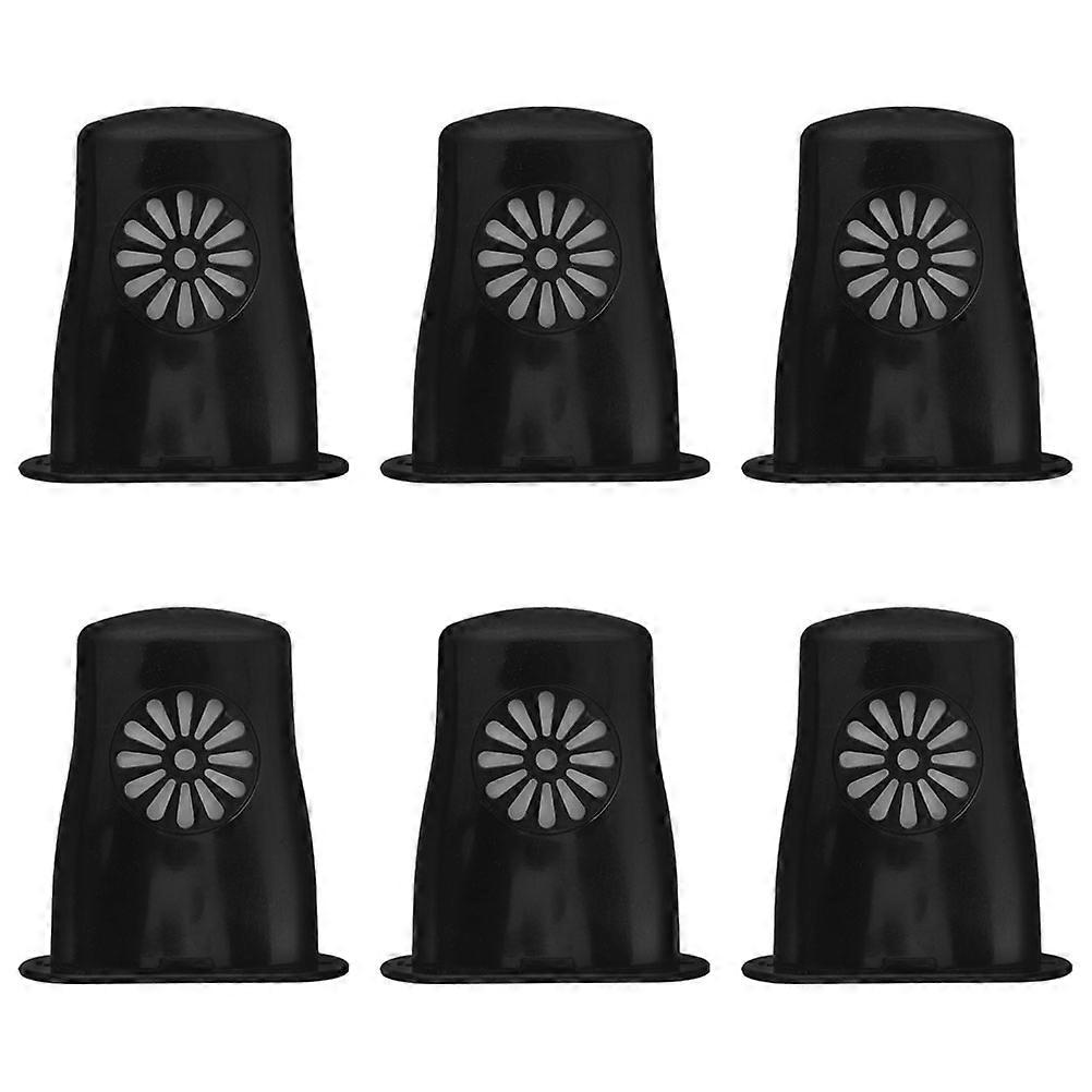 Acoustic Guitar Humidifier Prevent Cracking Guitar Maintenance Tool ABS Material 3.3×3×1.1in 6Pcs