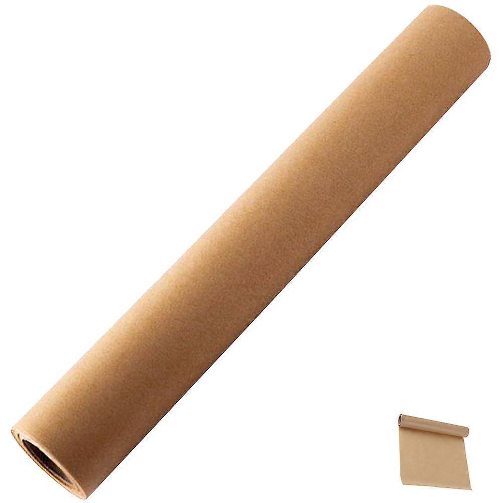 Parchment Baking Paper Thickened Bread Paper For Home Cooks Prevent Oil Dripping Khaki 1000X30X0.1CM 1 Roll