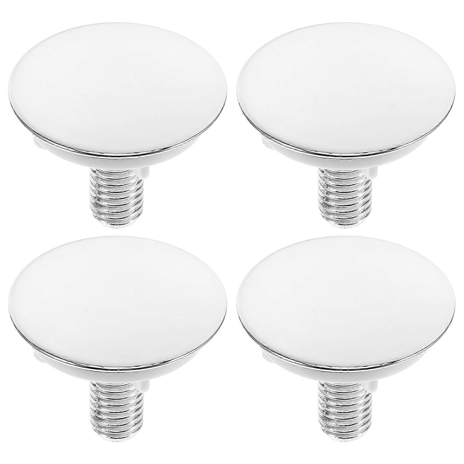 Drain Overflow Cover Countertop Hole Cover Households Use 13-35MM Size 4pcs